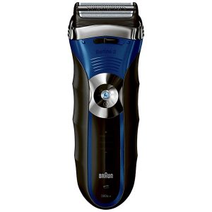 The Braun 380s wet or dry cordless shaver