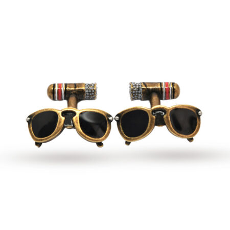 Babette Wasserman Retro Sunglasses and Cigar Cufflinks