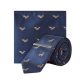 Mens 1904 Navy Dog Tie And Clip Set*, Blue