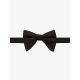 Chester by Chester Barrie Silk Ready Tied Bow Tie Gift Box, One Size, Black