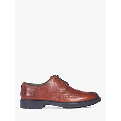 Barbour Toddbrook Leather Derby Shoes, Brown