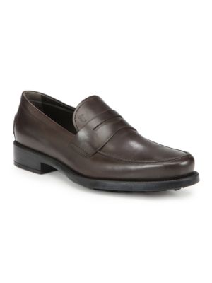 Boston Gomma Leather Loafers