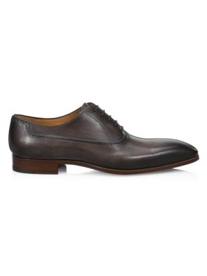 COLLECTION BY MAGNANNI Burnished Leather Brogues