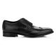 Elegant City Leather Wingtip Derby Shoes