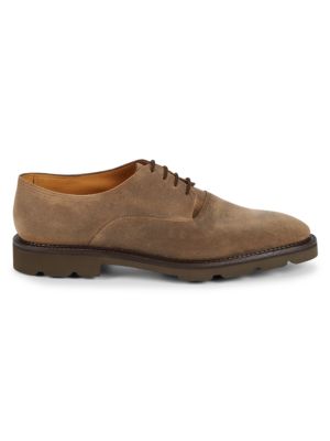 Milton Waxed Suede Derby Shoes