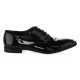 Patent Leather Lace-Up Oxford Shoes