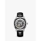 Rotary Men's Greenwich Skeleton Automatic Leather Strap Watch