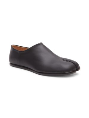 Tabi Babouche Leather Slip-On Shoes