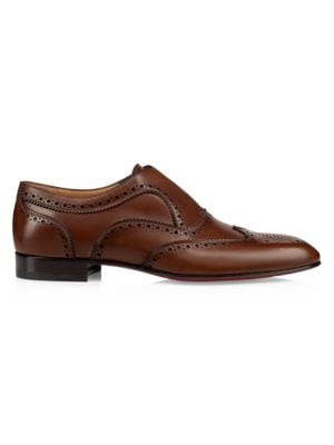 Platerboy Leather Wingtip Oxford Flats