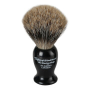Taylor of Old Bond Street Black Pure Badger Shaving Brush (Medium)